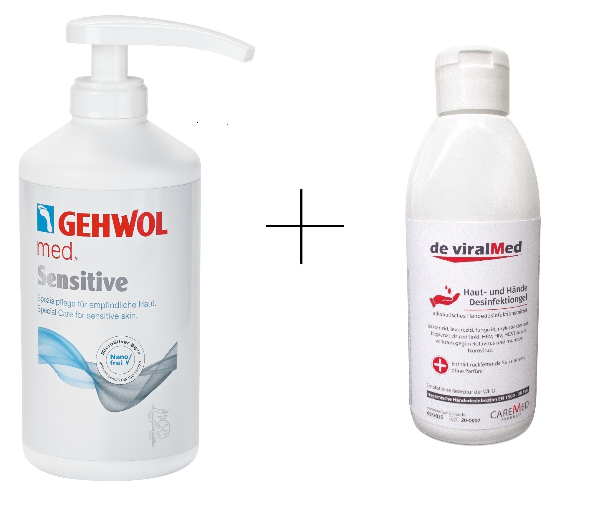 GEHWOL Sensitive + de viralMed | 500 ml