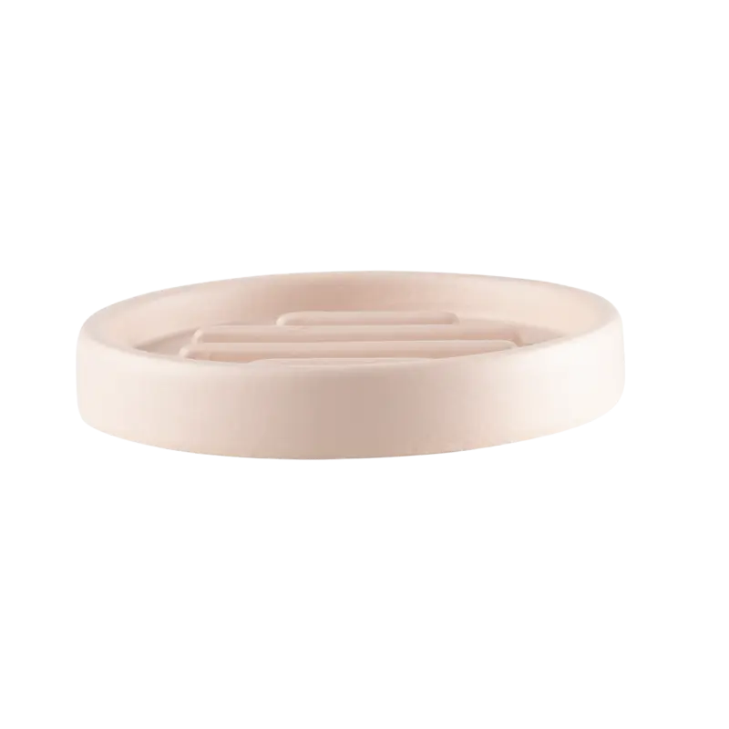 RUCK® Keramik-Seifenschale, handgefertigt, Ø 12 cm rosa RUCK® Keramik-Seifenschale, handgefertigt, Ø 12 cm rosa