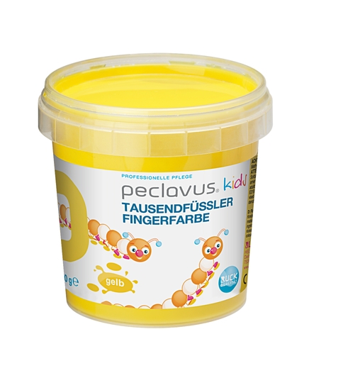 peclavus kids Fingerfarbe gelb | 150 g peclavus kids Fingerfarbe gelb | 150 g