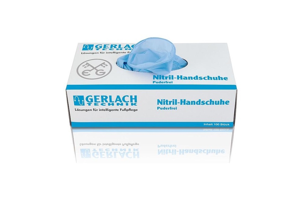 Gerlach Nitril-Einmalhandschuhe | S klein 100 Stück Gerlach Nitril-Einmalhandschuhe | S klein 100 Stück