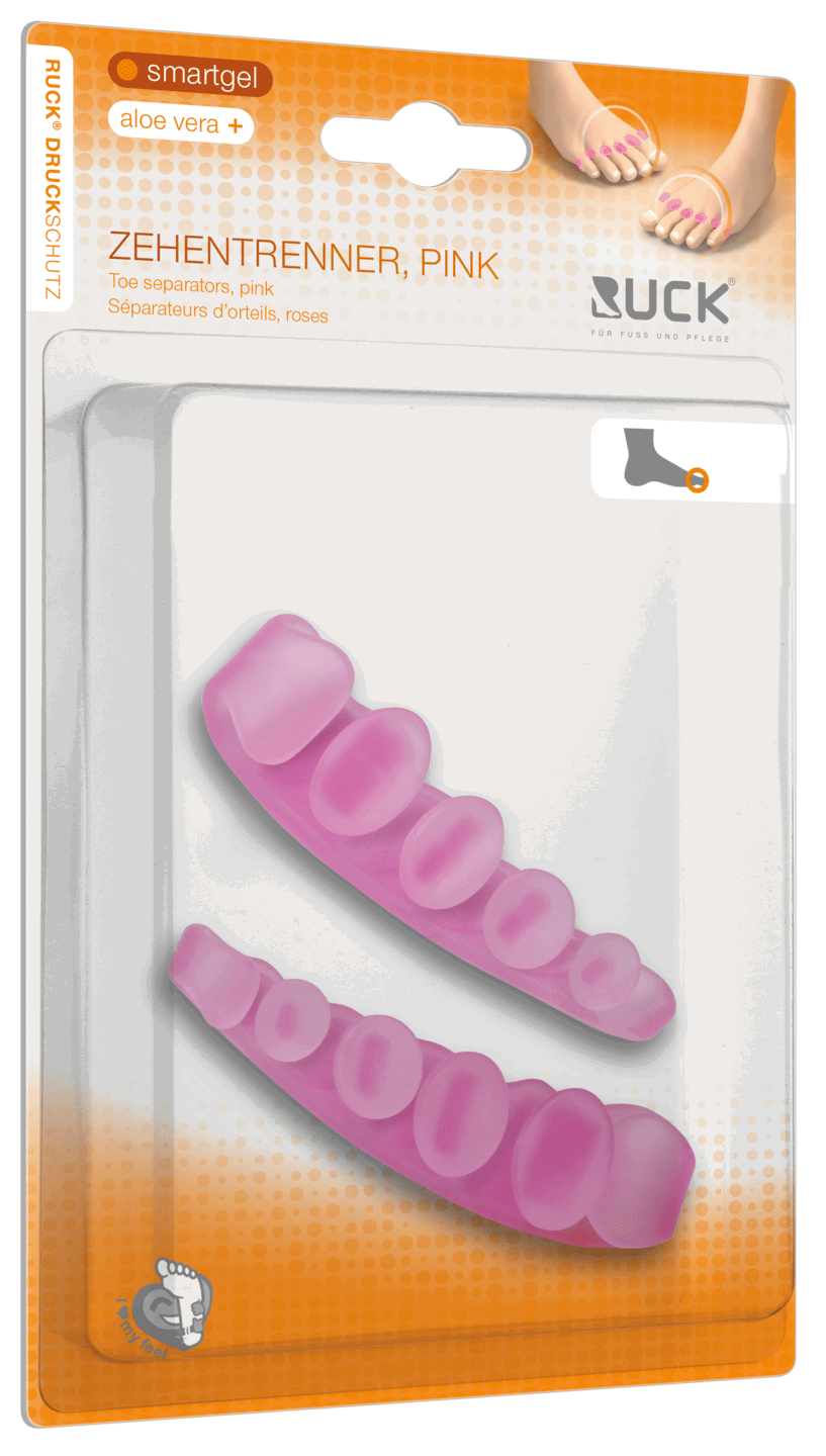RUCK smartgel Zehentrenner pink Gr. 36-40 B: 9,5 cm 2 Stück RUCK smartgel Zehentrenner pink Gr. 36-40 B: 9,5 cm 2 Stück