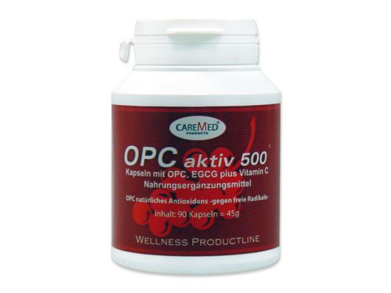 CareMed OPC aktiv 500 | 90 Kps. 45 g