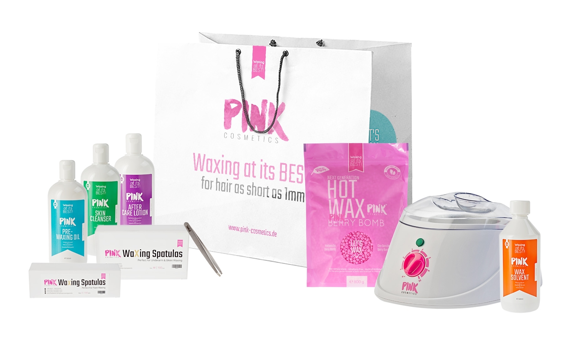 PINK COSMETICS Face Waxing Kit PINK COSMETICS Face Waxing Kit