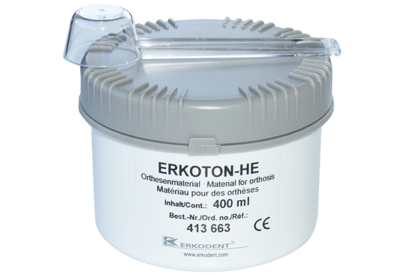ERKODENT ERKOTON HE K-Silikon | Shorehärte 35 Shore A (mittel) ohne Härter | 400 ml ERKODENT ERKOTON HE K-Silikon | Shorehärte 35 Shore A (mittel) ohne Härter | 400 ml