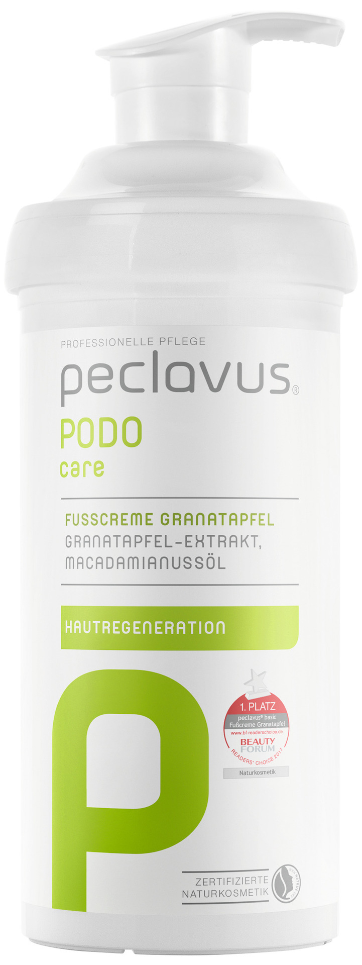 Peclavus PODOcare Fußcreme Granatapfel | 500 ml