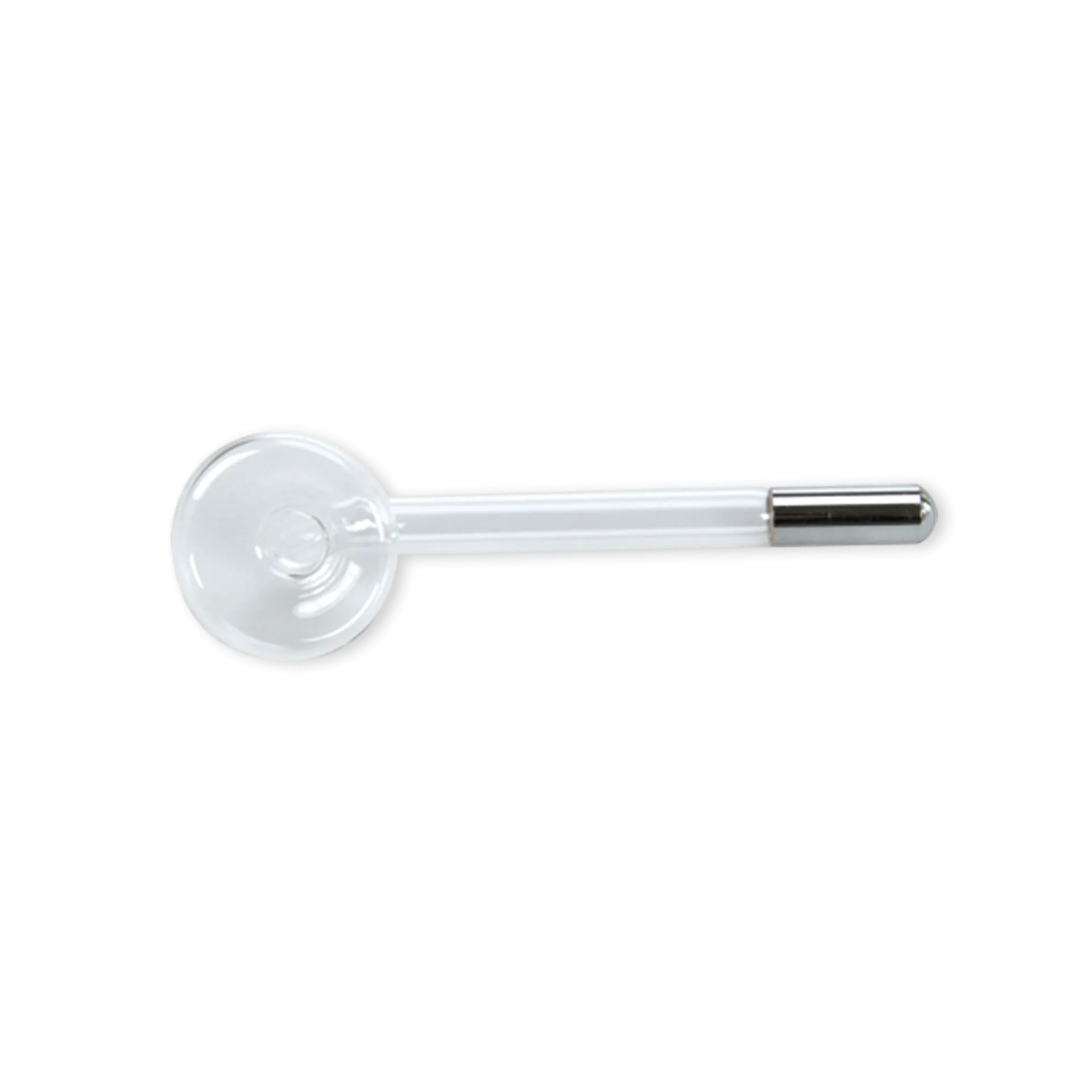 Pilzelektrode groß aus Glas mit Argon zu Kombimix-Hochfrequenzgerät