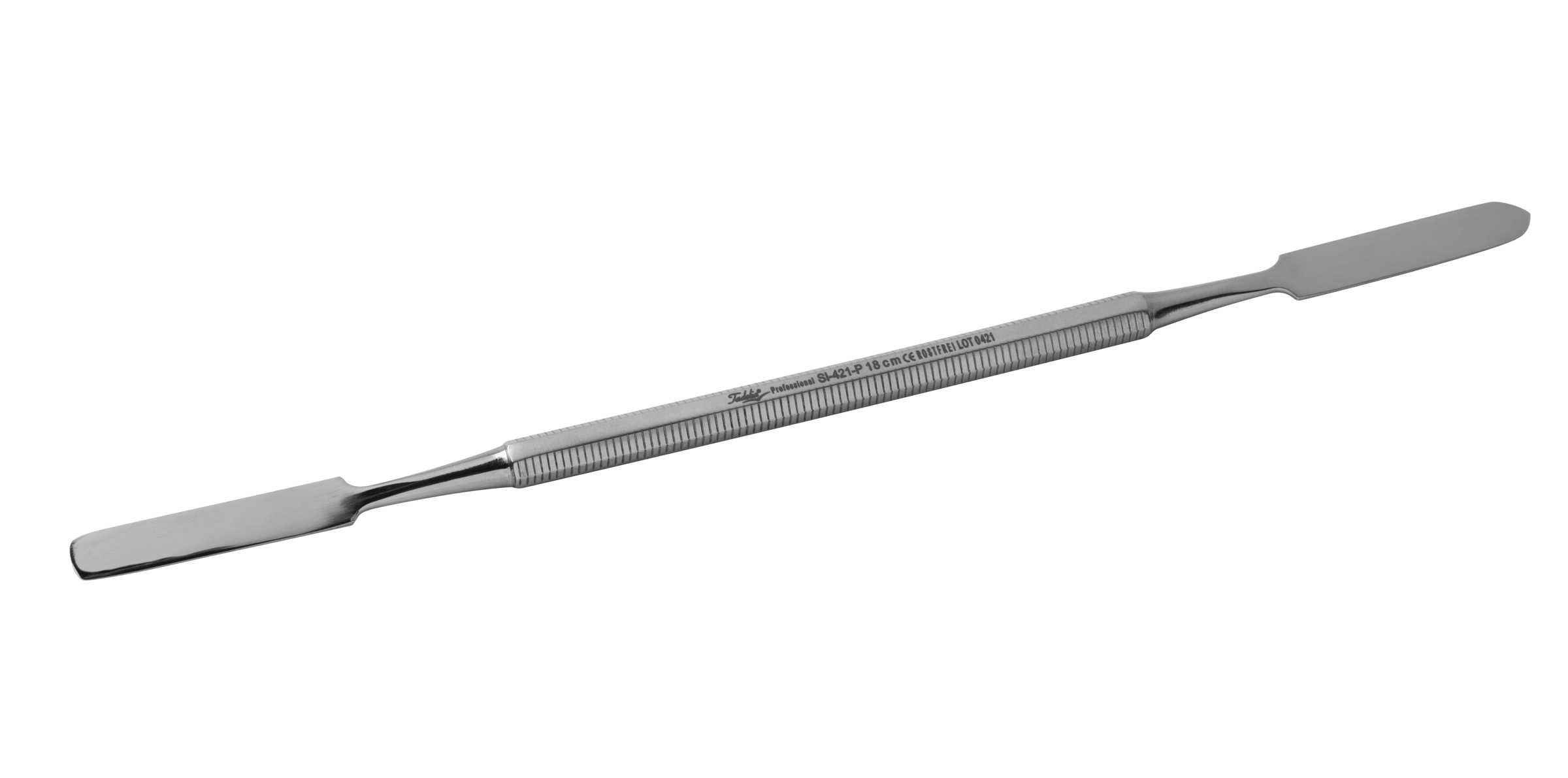 Tadelia® Professional Spatel doppelseitig | SI-421-P | Länge 18 cm Tadelia® Professional Spatel doppelseitig | SI-421-P | Länge 18 cm