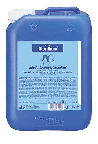 BODE Sterillium Hände-Desinfektionsmittel | 5 Liter BODE Sterillium Hände-Desinfektionsmittel | 5 Liter