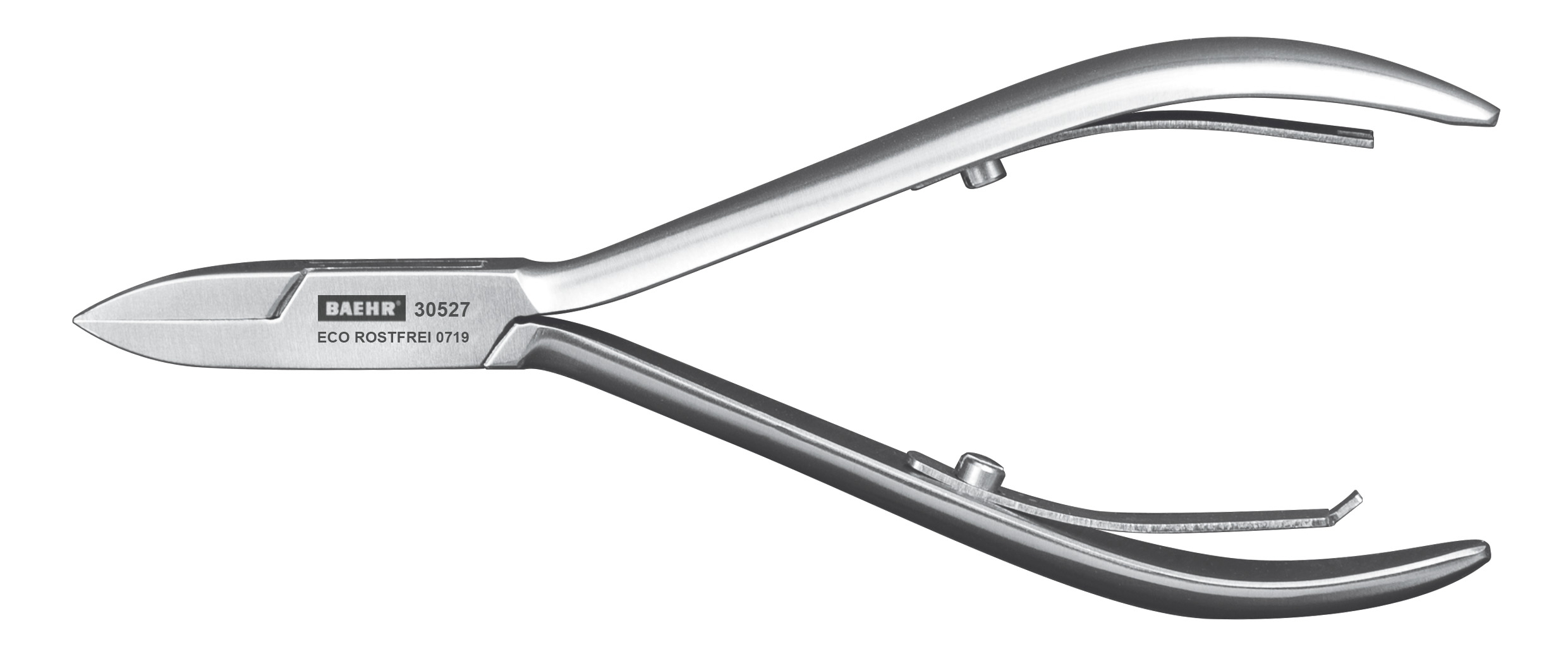 BAEHR ECO Eckenzange matt Spitzen abgerundet 13 cm BAEHR ECO Eckenzange matt Spitzen abgerundet 13 cm