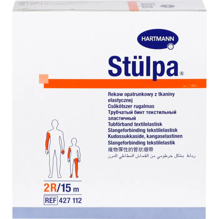Stülpa Schlauchverband Gr. 2R 6 cm breit, 15 m-Rolle Stülpa Schlauchverband Gr. 2R 6 cm breit, 15 m-Rolle