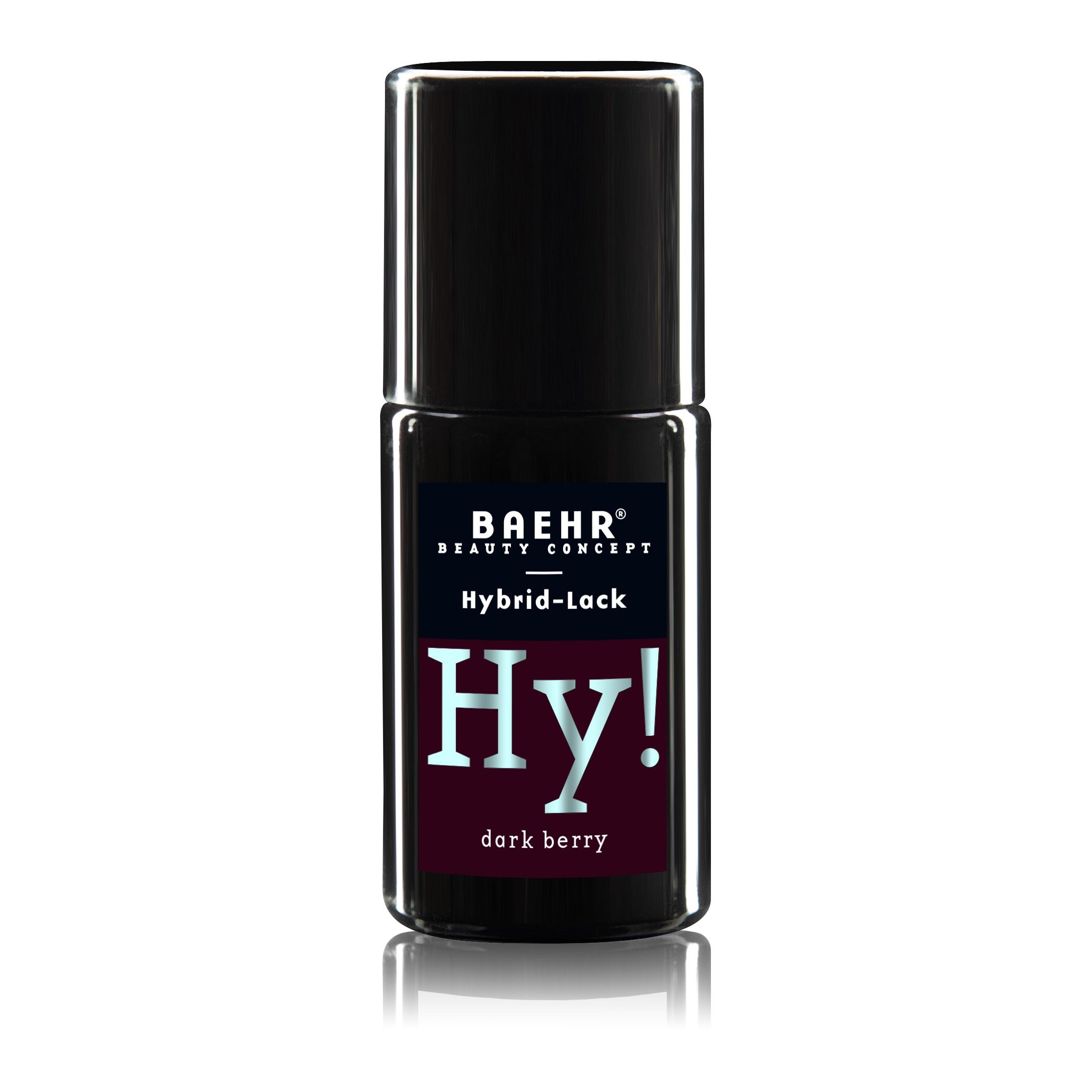 BAEHR BEAUTY CONCEPT - NAILS Hy! Hybrid-Lack, dark berry 8 ml BAEHR BEAUTY CONCEPT - NAILS Hy! Hybrid-Lack, dark berry 8 ml