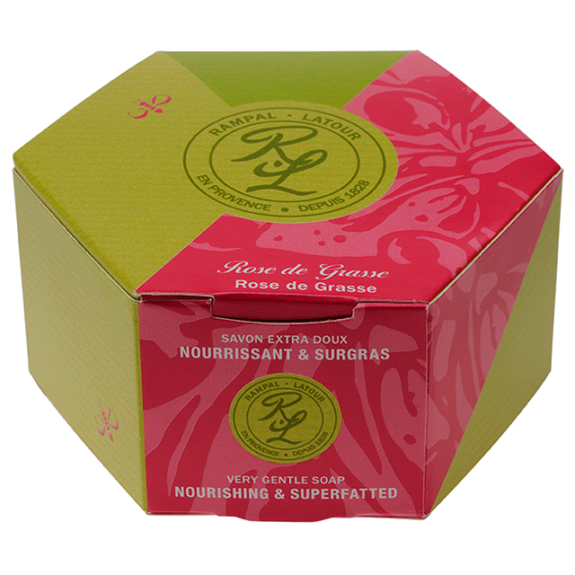 Rampal Latour Seife - Rose de Grasse, 150g Rampal Latour Seife - Rose de Grasse, 150g