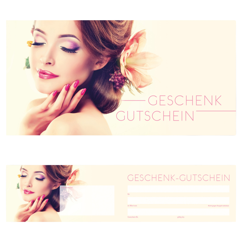 Gutschein DIN lang, NAILS 11 inkl. Umschläge 25 Stck Gutschein DIN lang, NAILS 11 inkl. Umschläge 25 Stck