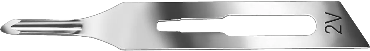 Hohlmeißelklingen, Carbon-Stahl, Fig. 2V, 20 Stück Hohlmeißelklingen, Carbon-Stahl, Fig. 2V, 20 Stück