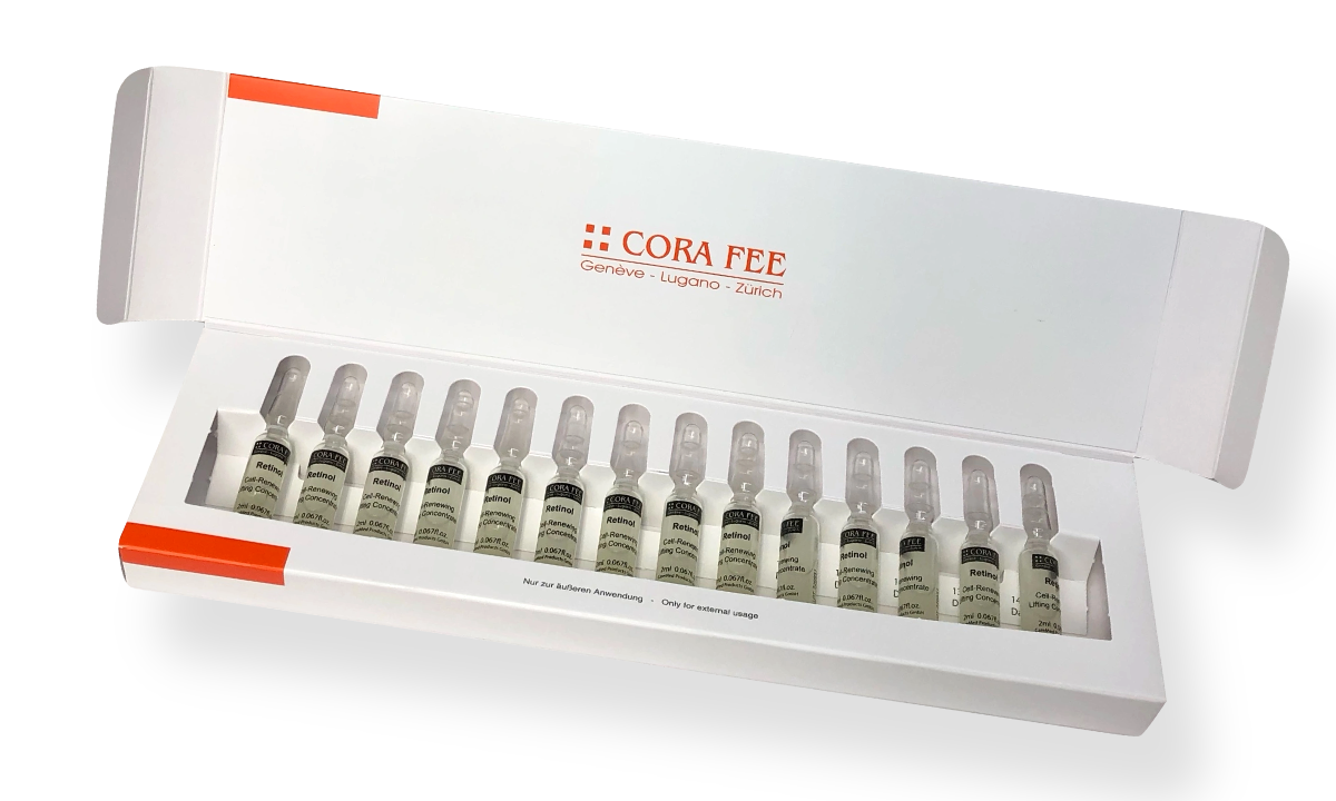 Cora Fee Retinol & Vitamin Lifting Ampoules | 14 Ampullen á 2 ml Cora Fee Retinol & Vitamin Lifting Ampoules | 14 Ampullen á 2 ml