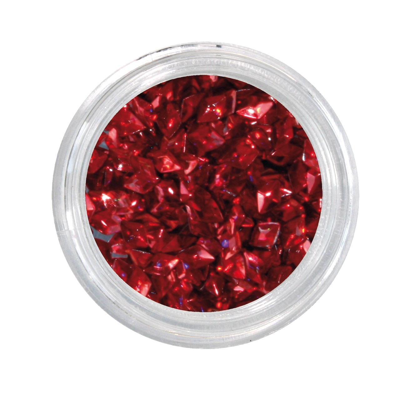 BAEHR BEAUTY CONCEPT NAILS Nailglitter Rauten red BAEHR BEAUTY CONCEPT NAILS Nailglitter Rauten red