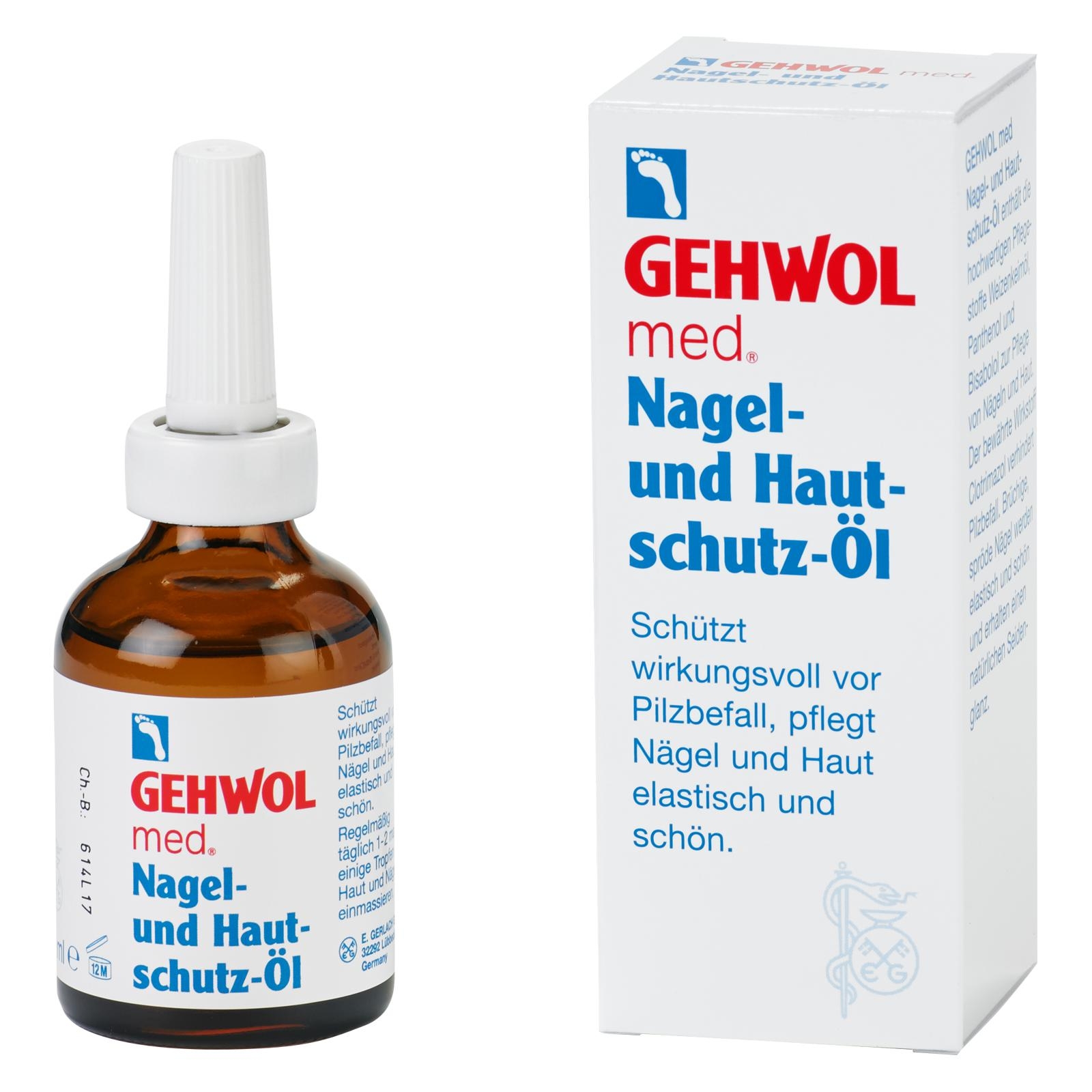 GEHWOL med Nagel- und Hautschutz-Öl Fl. mit Tropfpipette 50 ml (Staffelpreis)