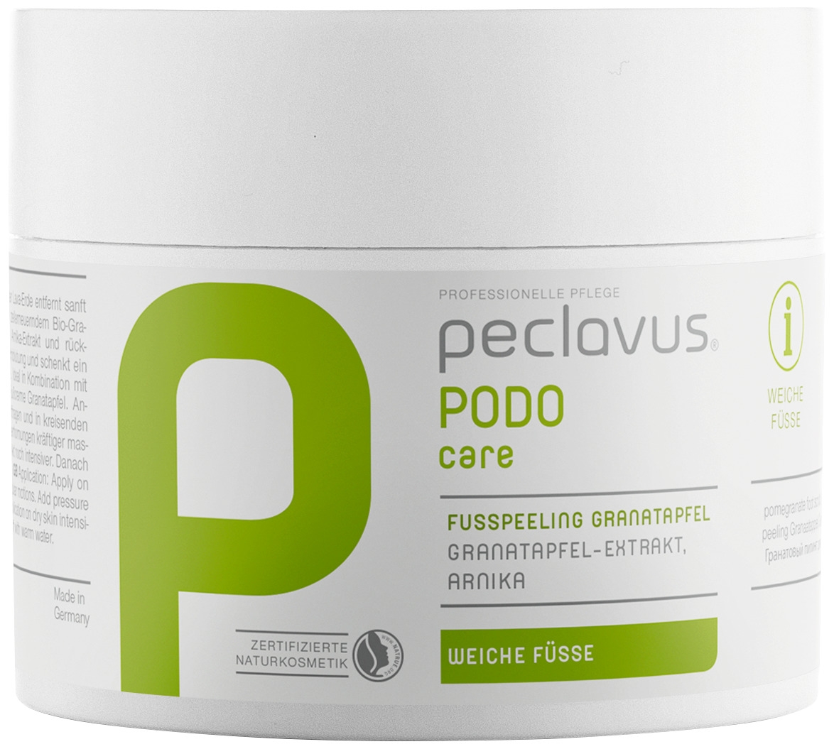 Peclavus PODOcare Fußpeeling Granatapfel | 250 ml (Staffelpreis)