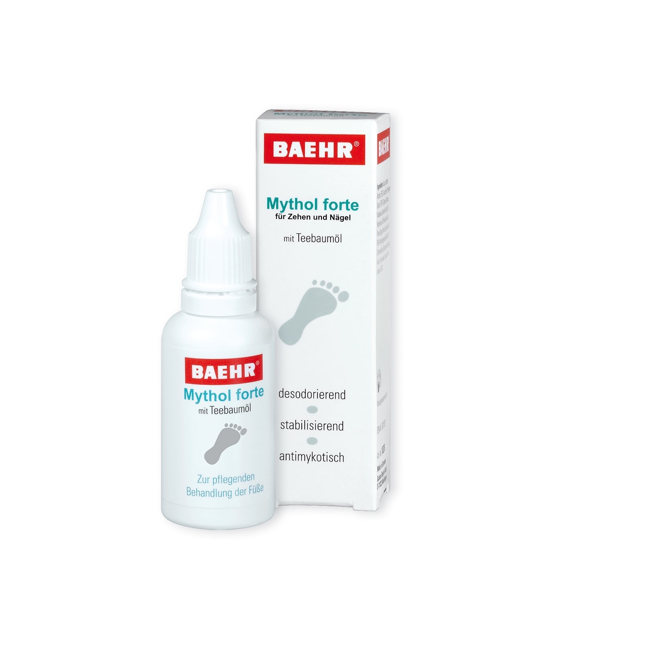 PEDIBAEHR Mythol forte mit Teebaumöl 30 ml PEDIBAEHR Mythol forte mit Teebaumöl 30 ml
