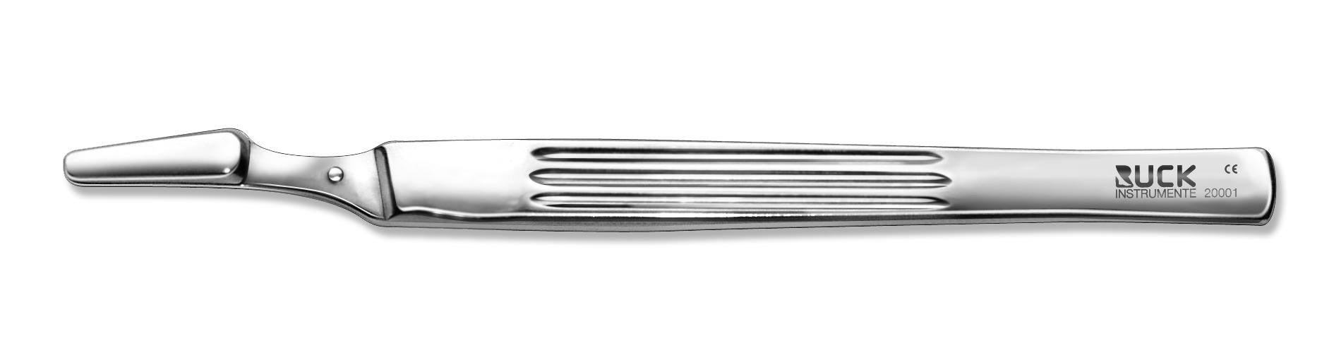 OR-Skalpellhalter standard mit gerilltem Griff OR-Skalpellhalter standard mit gerilltem Griff