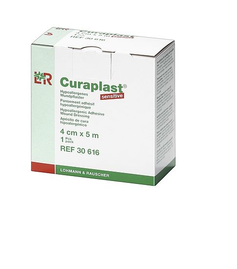 Curaplast Sensitiv, 5 m x 4 cm Curaplast Sensitiv, 5 m x 4 cm
