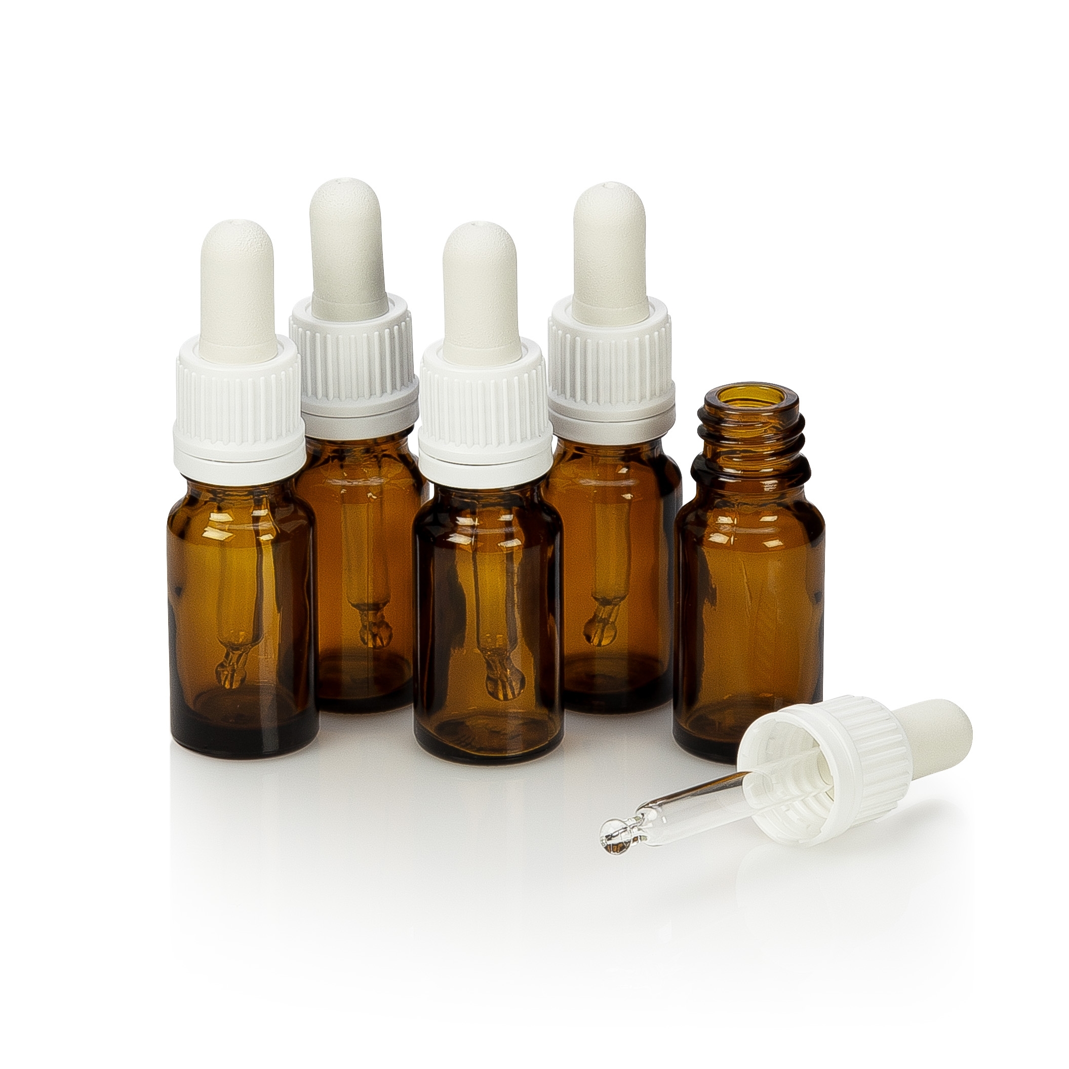 BAEHR Braunglasflasche mit Pipette für 10 ml 1 Beutel (5 Stk.) BAEHR Braunglasflasche mit Pipette für 10 ml 1 Beutel (5 Stk.)