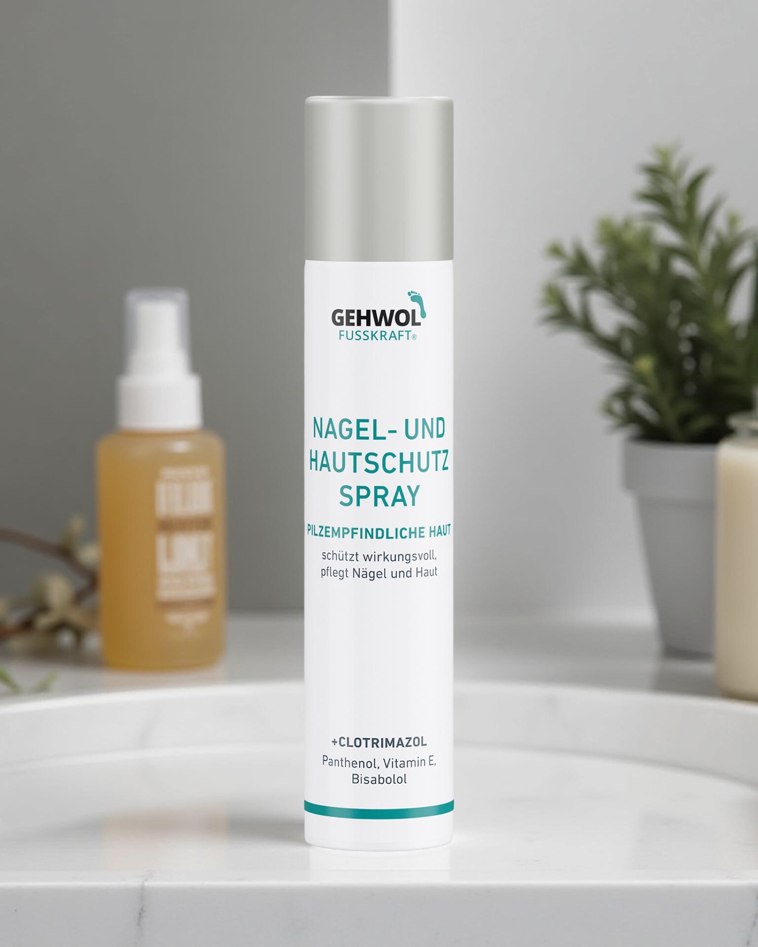GEHWOL FUSSKRAFT Nagel- und Hautschutz-Spray - NEU jetzt mit  100 ml GEHWOL FUSSKRAFT Nagel- und Hautschutz-Spray - NEU jetzt mit  100 ml