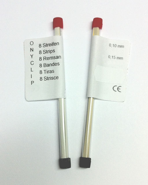 ERKODENT Onyclip-Streifen 0,15 mm, 8 Stück ERKODENT Onyclip-Streifen 0,15 mm, 8 Stück
