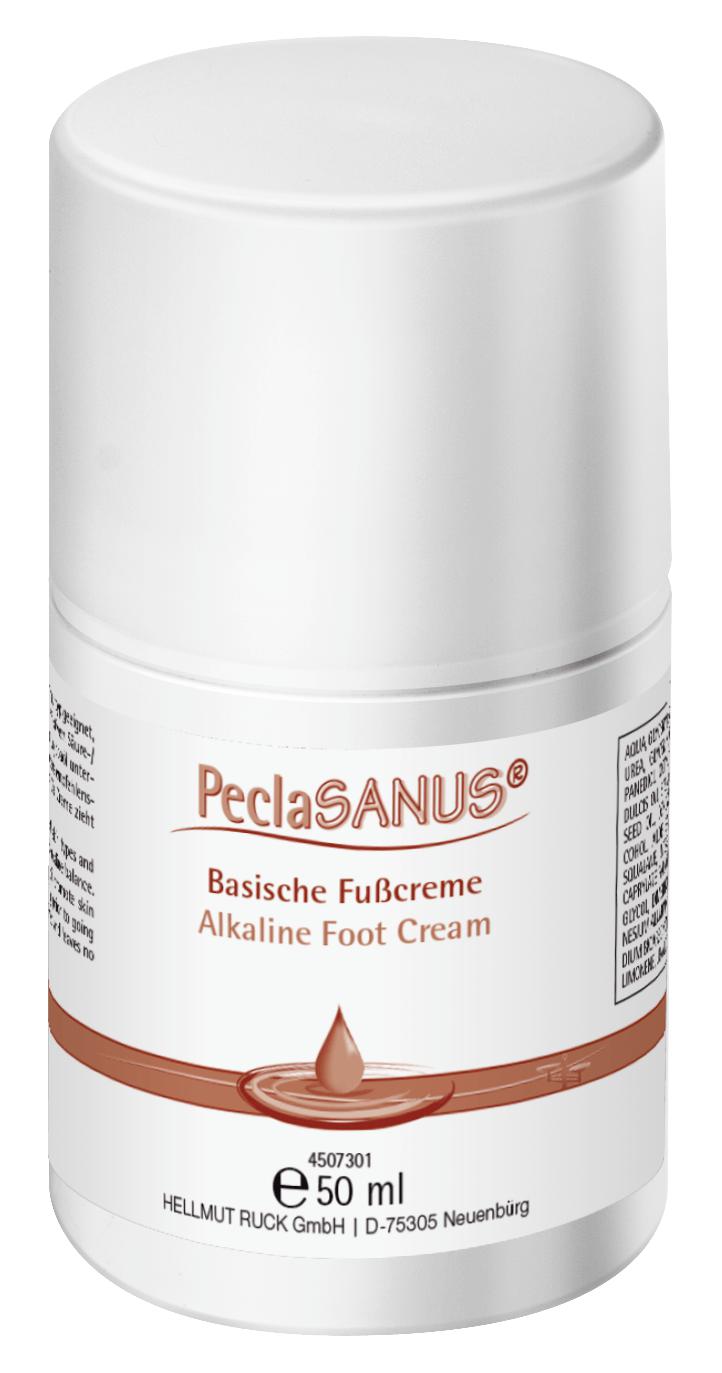 PeclaSANUS Basische Fusscreme 50 ml