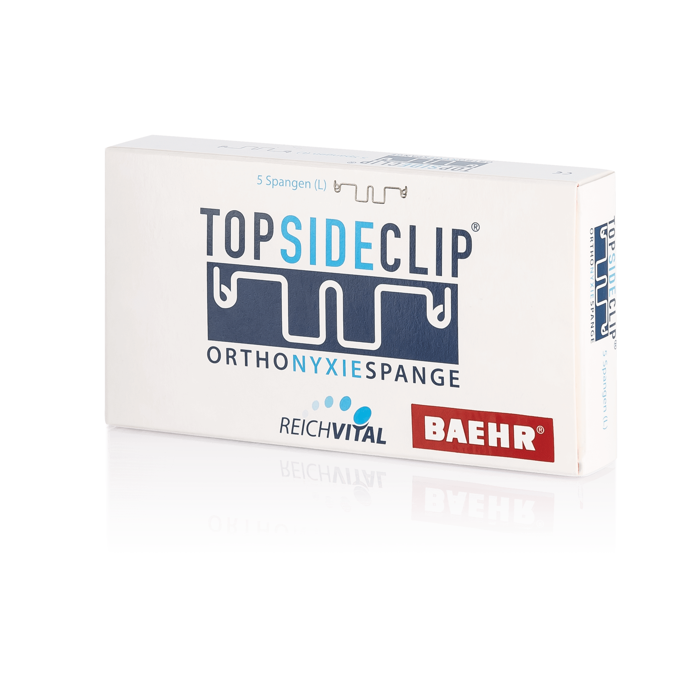 Orthonyxiespange - Top Side Clip - Größe L Orthonyxiespange - Top Side Clip - Größe L