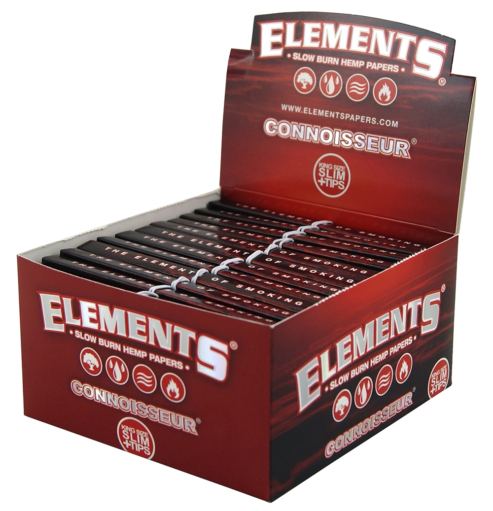 Elements Papers I Red Connoisseur Papers With Tips, 24 x 33 Papers BOX Elements Papers I Red Connoisseur Papers With Tips, 24 x 33 Papers BOX