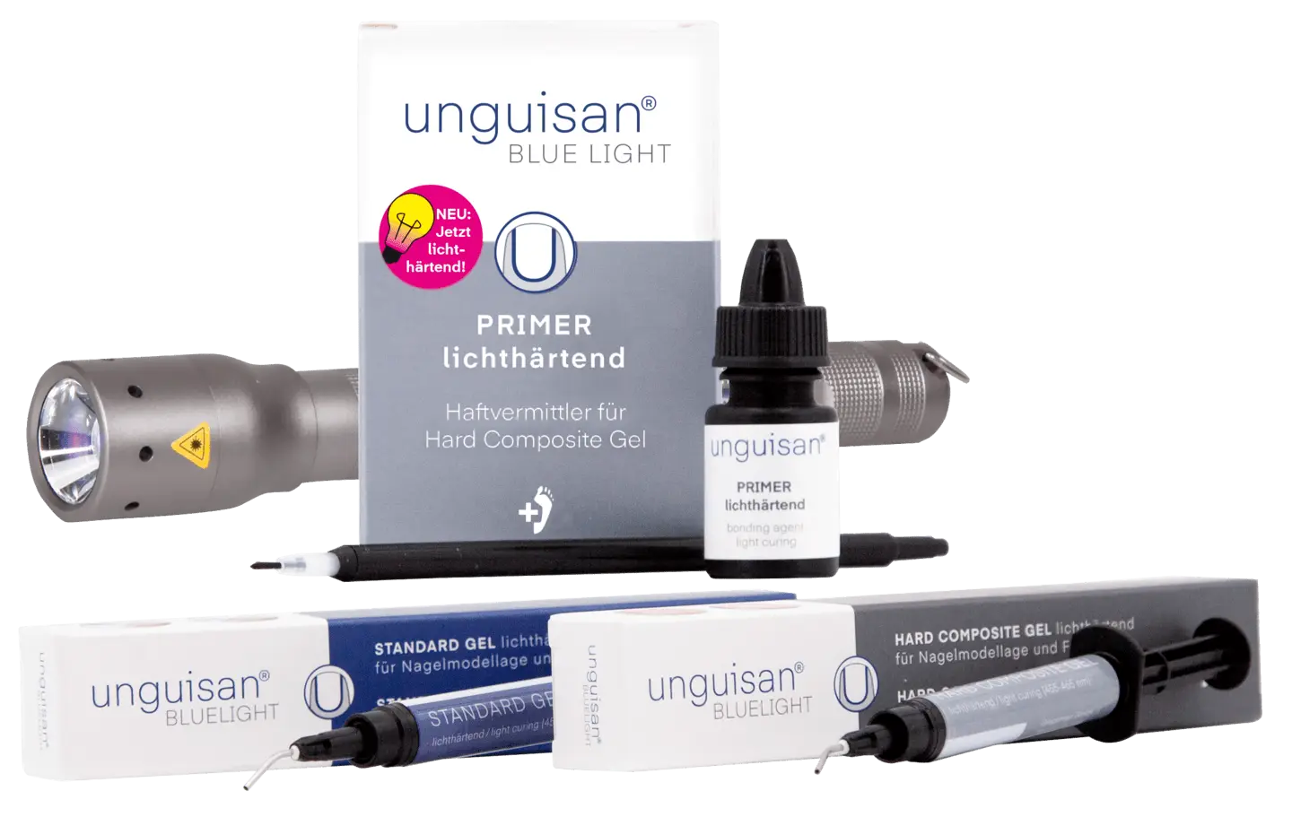UNGUISAN Blue Light Starter-Set Komplett UNGUISAN Blue Light Starter-Set Komplett