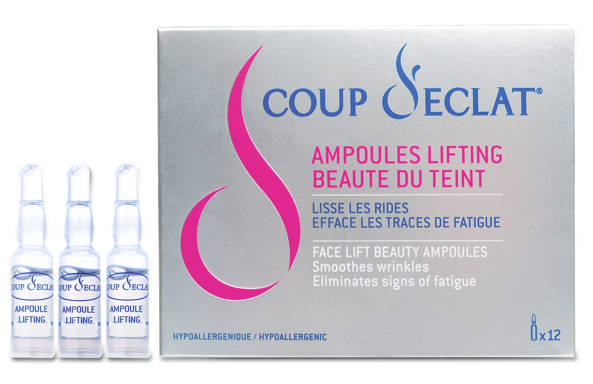 COUP d’ECLAT Natur-Gesichts-Ampullen | 12 Stück x 1 ml