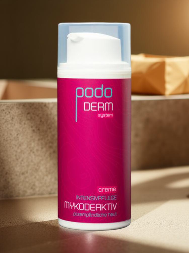 PodoDERM Mykodeaktiv Pilzempfindliche Haut Intensivpflege Creme 100 ml