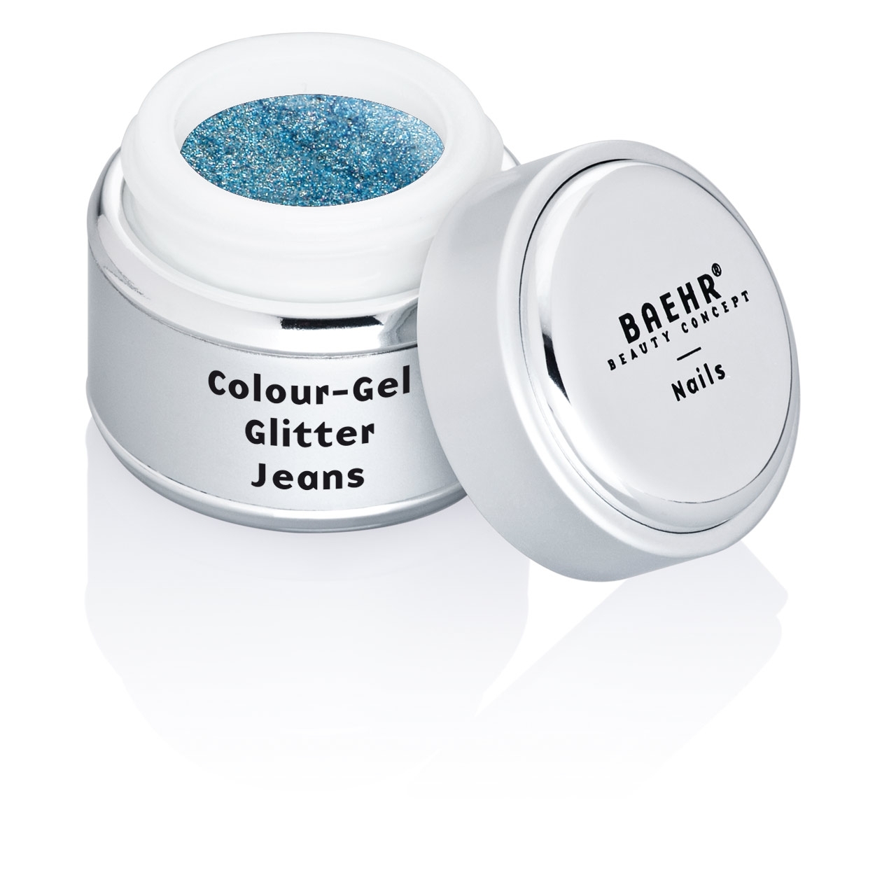 BAEHR BEAUTY CONCEPT - NAILS Colour-Gel Glitter Jeans 5 ml BAEHR BEAUTY CONCEPT - NAILS Colour-Gel Glitter Jeans 5 ml