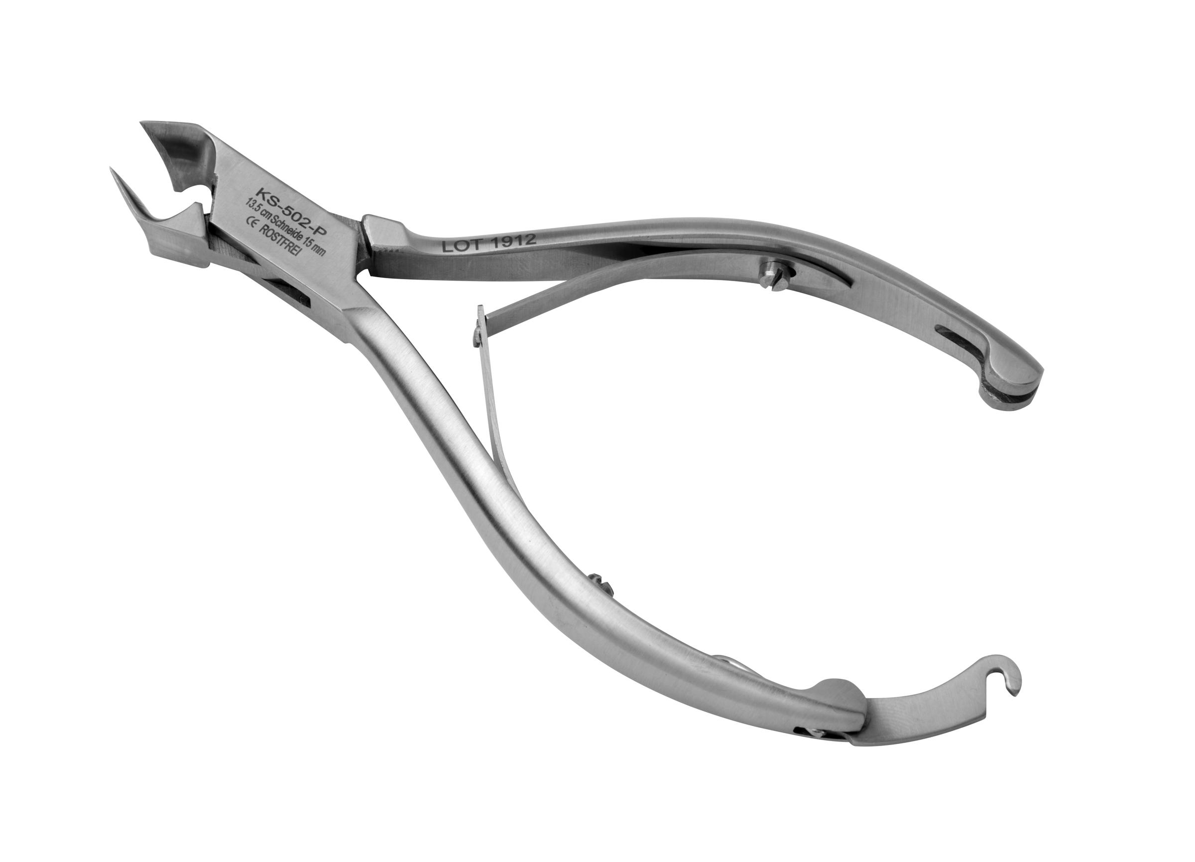 Tadelia® Professional Kopfschneider für Fußpflege und Podologie | KS-502-P | Länge 13,5 cm Schneide 15 mm  Tadelia® Professional Kopfschneider für Fußpflege und Podologie | KS-502-P | Länge 13,5 cm Schneide 15 mm