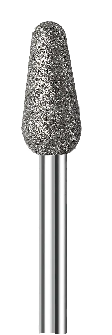 Busch Haut- und Nagelfräser, kegelförmig abgerundet, Diamant, mittel, Ø 5,0 mm Busch Haut- und Nagelfräser, kegelförmig abgerundet, Diamant, mittel, Ø 5,0 mm