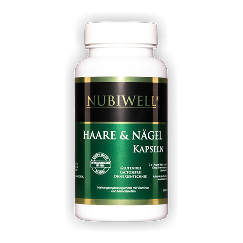 Nubiwell Haare & Nägel 80 Kapseln à 520 mg = 41,6 g Nubiwell Haare & Nägel 80 Kapseln à 520 mg = 41,6 g