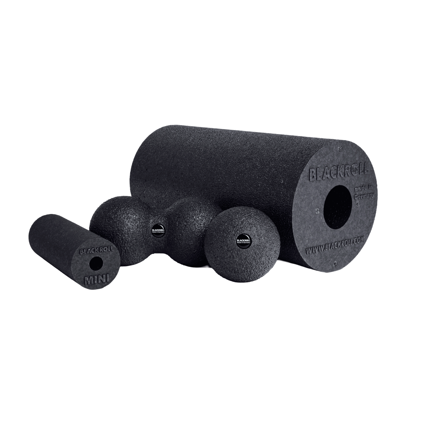 > BLACKROLL Faszienset Standard, 4-teilig, schwarz