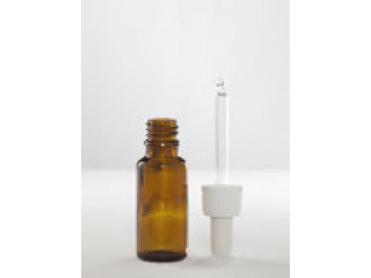 20 ml Glasflasche braun mit Glaspipette 20 ml Glasflasche braun mit Glaspipette