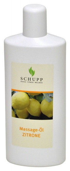 SCHUPP Massage-Öl ZITRONE 200 ml SCHUPP Massage-Öl ZITRONE 200 ml