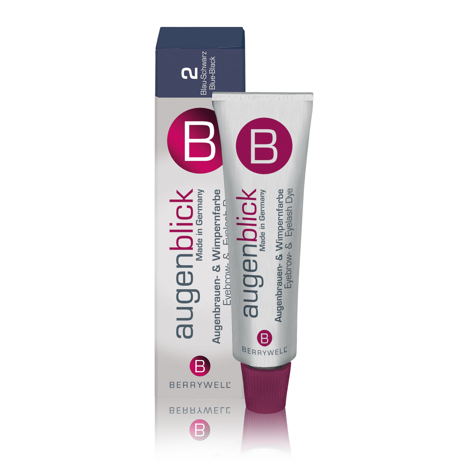 Berrywell Wimpernfarbe Nr. 2, blau-schwarz 15 ml Berrywell Wimpernfarbe Nr. 2, blau-schwarz 15 ml
