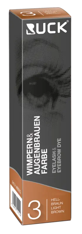 RUCK Wimpern- und Augenbrauenfarbe hellbraun RUCK Wimpern- und Augenbrauenfarbe hellbraun