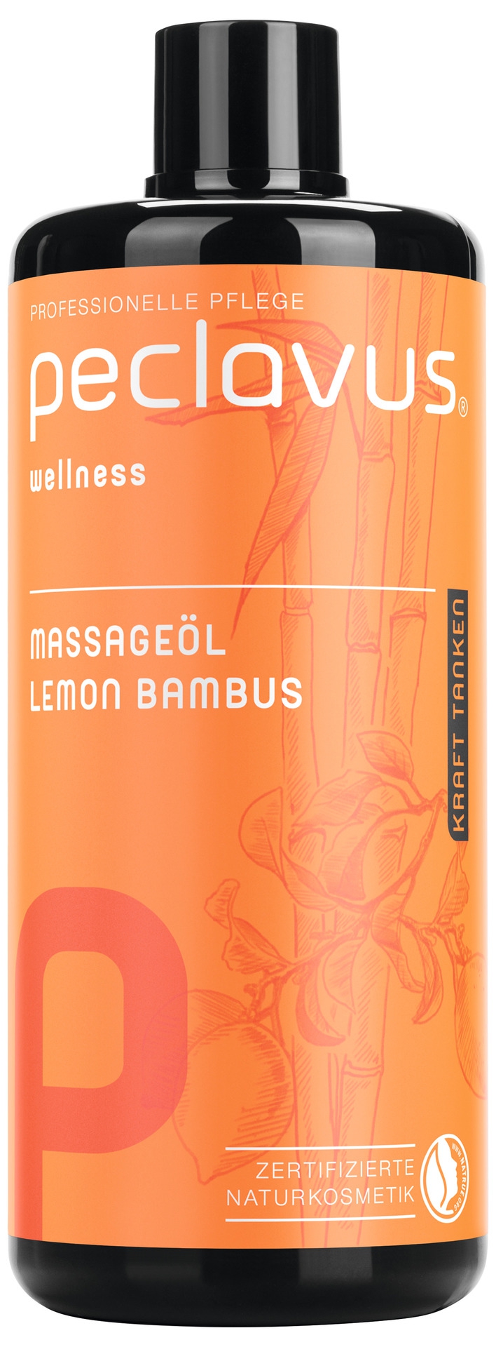 PECLAVUS Massageöl Lemon Bambus 500 ml | Kraft tanken PECLAVUS Massageöl Lemon Bambus 500 ml | Kraft tanken