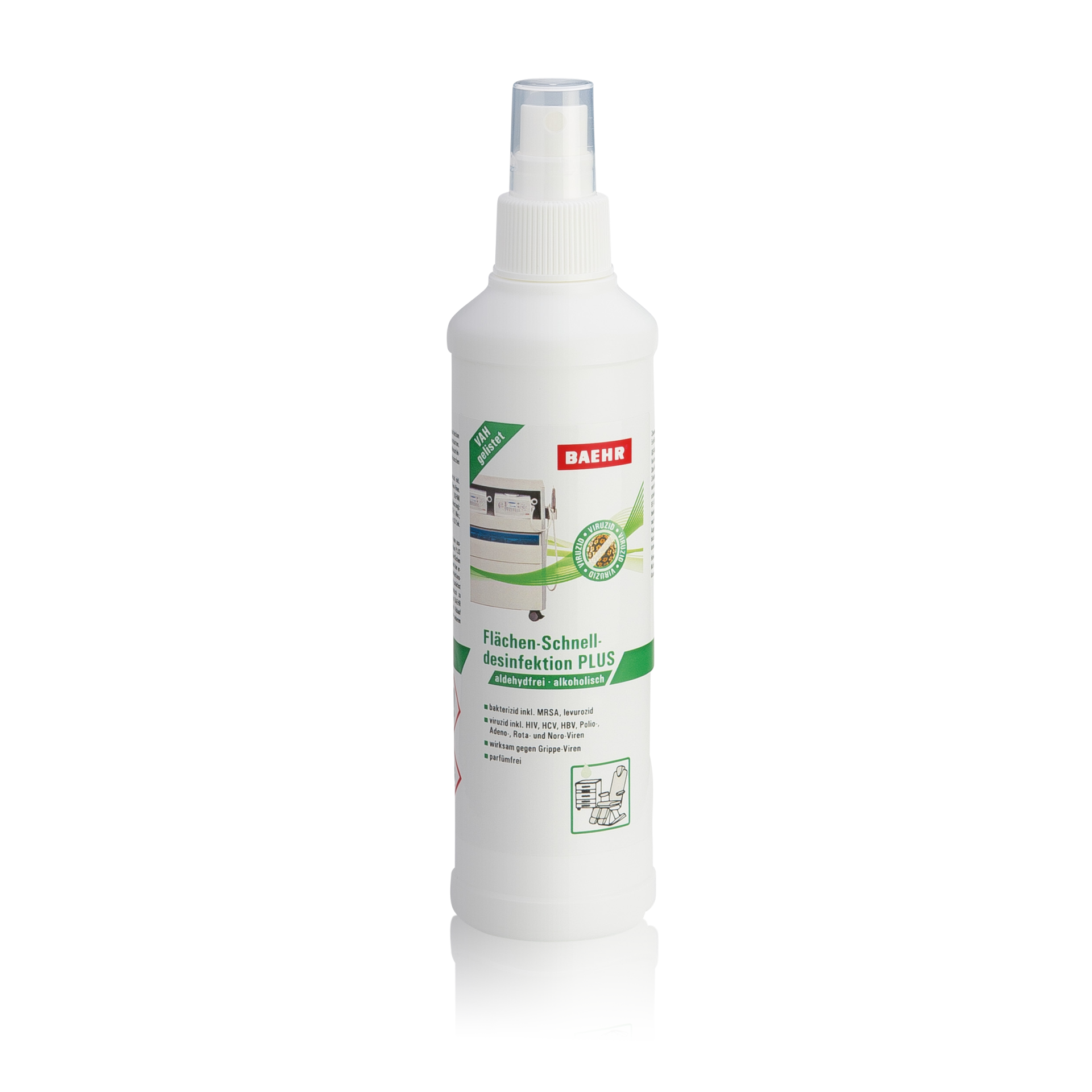 BAEHR Flächen-Schnelldesinfektion PLUS 250 ml BAEHR Flächen-Schnelldesinfektion PLUS 250 ml