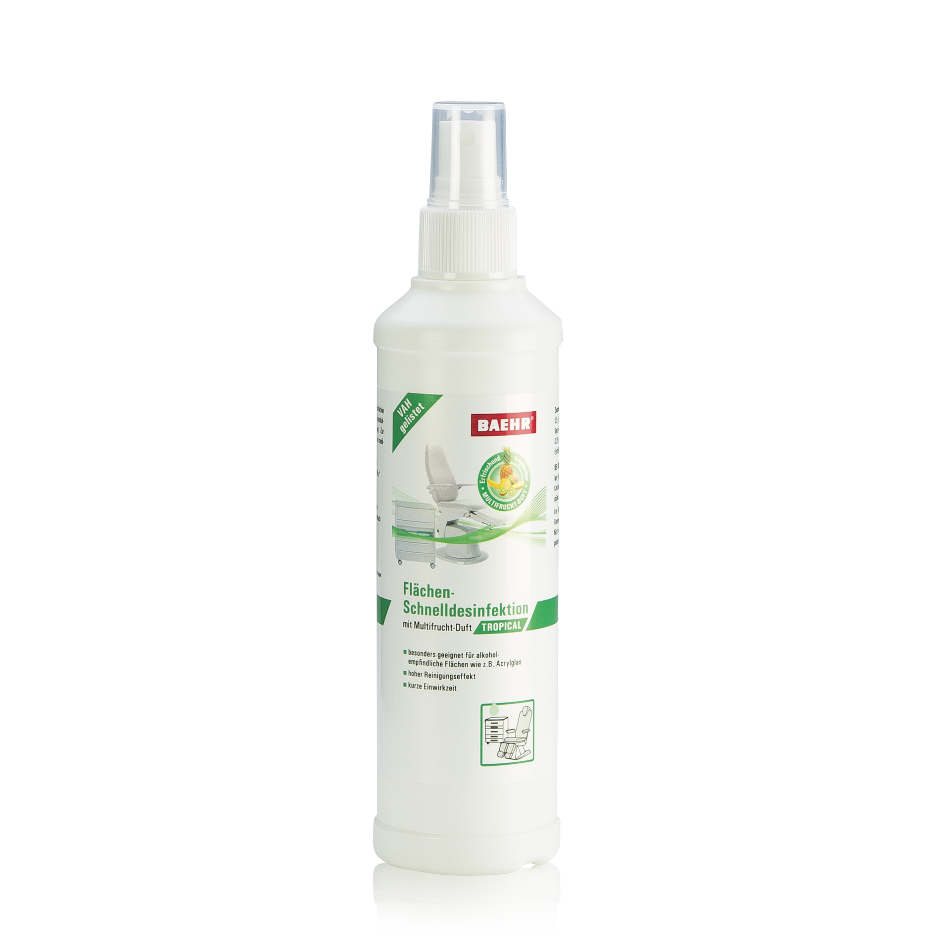 BAEHR Flächen-Schnelldesinfektion Tropical 250 ml BAEHR Flächen-Schnelldesinfektion Tropical 250 ml