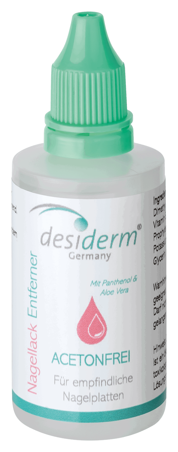 desiderm Nagellackentferner 50 ml desiderm Nagellackentferner 50 ml