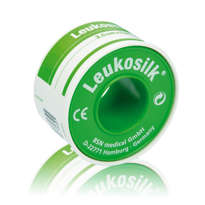 Leukosilk Fixierpflaster seidenartig 5 m x 2,5 cm Leukosilk Fixierpflaster seidenartig 5 m x 2,5 cm