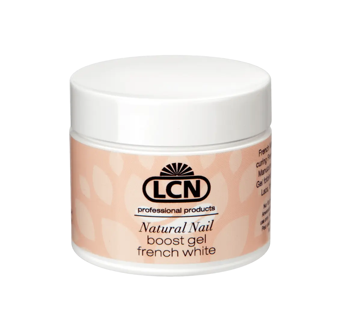 LCN Natural Nail Boost Gel "French White" 5 ml