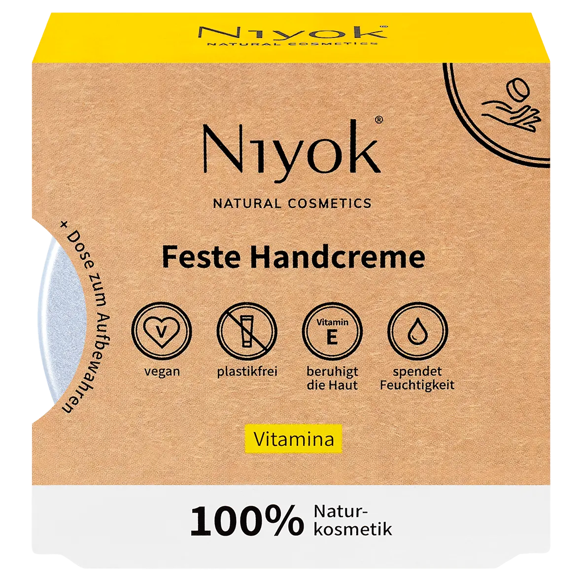 Niyok Feste Handcreme, 50 g, VITAMINA Niyok Feste Handcreme, 50 g, VITAMINA